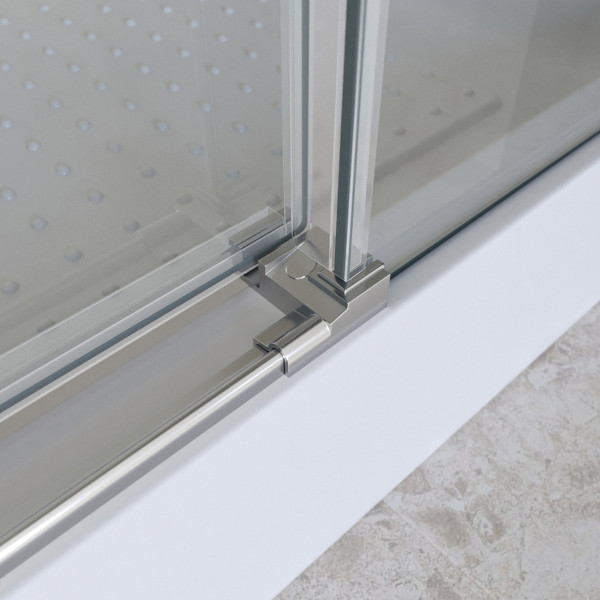 Душевой уголок BelBagno Marino 120x90x195 стекло прозрачное, профиль хром глянцевый (MARINO-2-AH-2-120/90-C-CR)