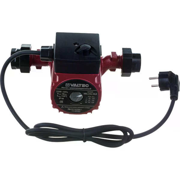 Насос циркуляционный VRS 25/6-180 (с гайками) Valtec (VRS.256.18.0) Насос циркуляционный VRS 25/6-180 (с гайками) Valtec (VRS.256.18.0)