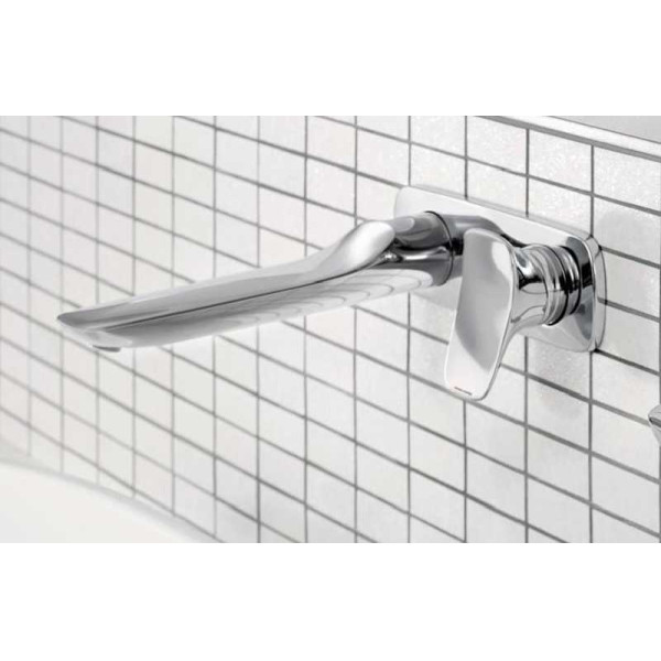 Смеситель для раковины Kludi Ambienta для настенного монтажа (532450575) Смеситель для раковины Kludi Ambienta для настенного монтажа (532450575)