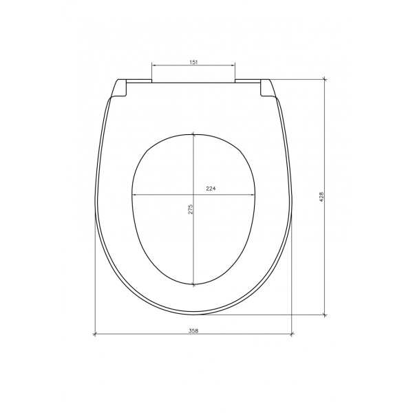 Сиденье для унитаза Santek Бореаль с микролифтом белое (1WH302050)
