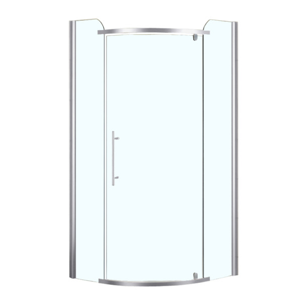 Душевой уголок Azario Edmonton 90x90x200 стекло прозрачное, профиль хром (AZ-NNC2231 90)