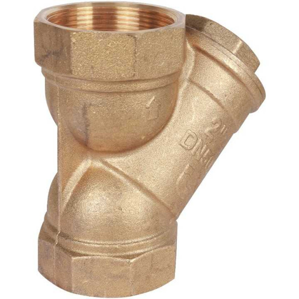 Фильтр косой сетчатый муфтовый Stout SFW 2" 500 мкр. (SFW-0001-000050)