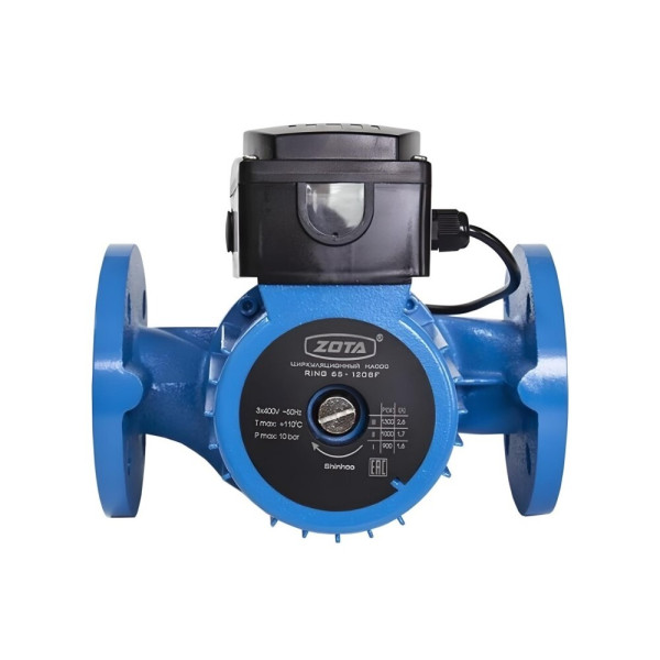 Насос циркуляционный ZOTA Ring 50-160 SF (фланцевый, 3 скорости) (ZR3630165310) Насос циркуляционный ZOTA Ring 50-160 SF (фланцевый, 3 скорости) (ZR3630165310)