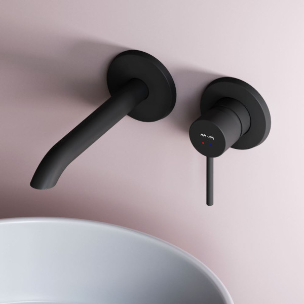 Смеситель для раковины AM.PM Libre встраиваемый черный (F6072622)