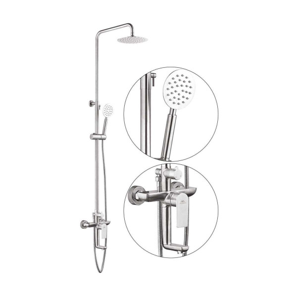 Душевая система Fashun сатин (A52419)