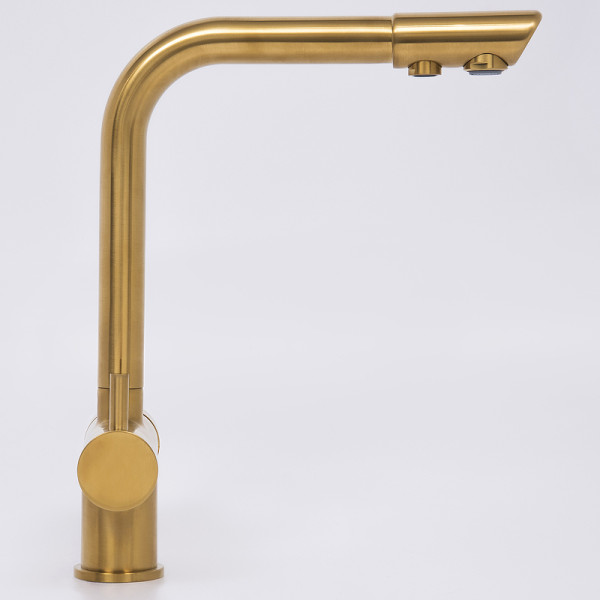 Смеситель для кухни WasserKRAFT золотой (A8387) Смеситель для кухни WasserKRAFT золотой (A8387)