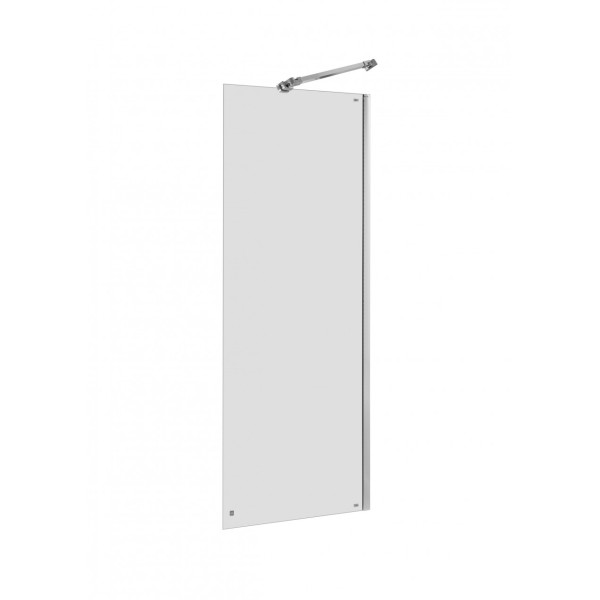 Душевое ограждение Roca Capital 80x195 стекло прозрачное, профиль хром (7.M440.8.012.M)