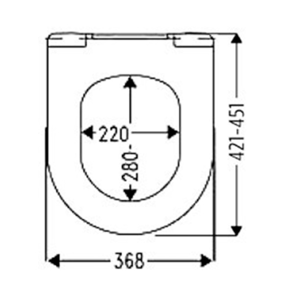 Сиденье для унитаза Haro Кано с микролифтом (537862)