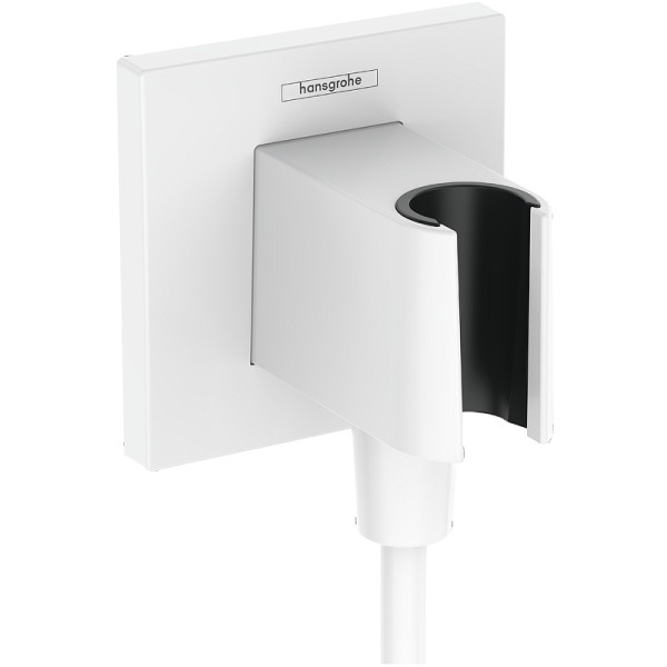 Подсоединение шланговое Hansgrohe Fixfit E белый (26889700) Подсоединение шланговое Hansgrohe Fixfit E белый (26889700)