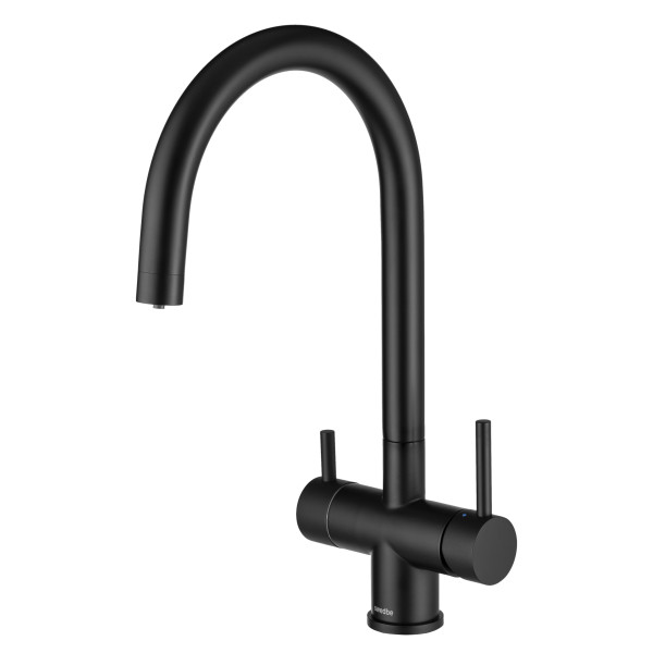 Смеситель для кухни Swedbe Selene Plus с каналом для подключения фильтра черный (8042B)