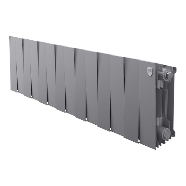 Радиатор биметаллический Royal Thermo PianoForte 200 Серебристый (14 секций) (RTPS3020014)
