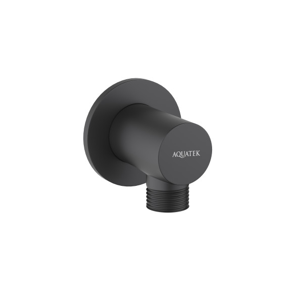 Шланговое подсоединение Aquatek черный матовый (AQ2456MB) Шланговое подсоединение Aquatek черный матовый (AQ2456MB)
