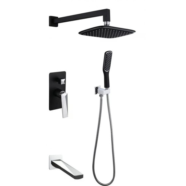 Душевая система Boheme Venturo B (черный) (374-B-2) Душевая система Boheme Venturo B (черный) (374-B-2)