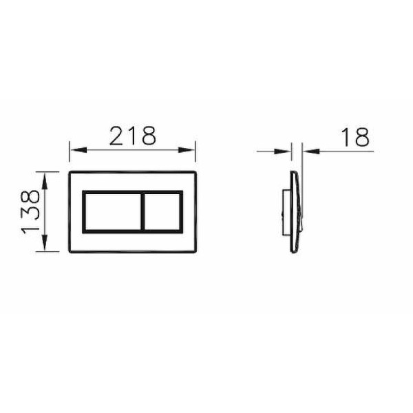 Комплект инсталляция с унитазом Vitra Normus L-box с клавишей глянцевый хром (9773B003-7206) Комплект инсталляция с унитазом Vitra Normus L-box с клавишей глянцевый хром (9773B003-7206)