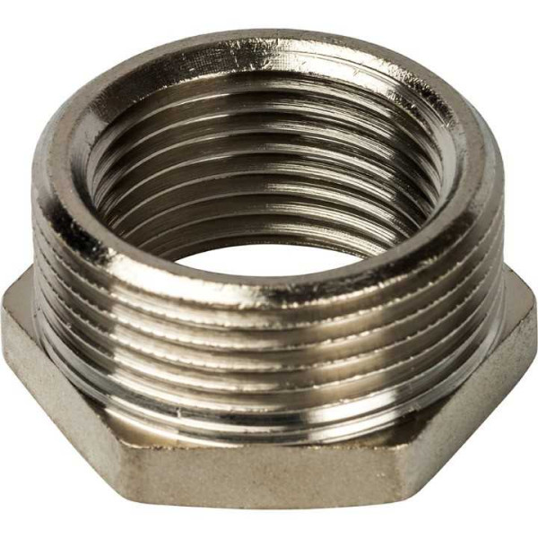 Футорка 1/4"Нх1/2"В Stout (никель) SFT-0029-001214 Футорка 1/4"Нх1/2"В Stout (никель) SFT-0029-001214
