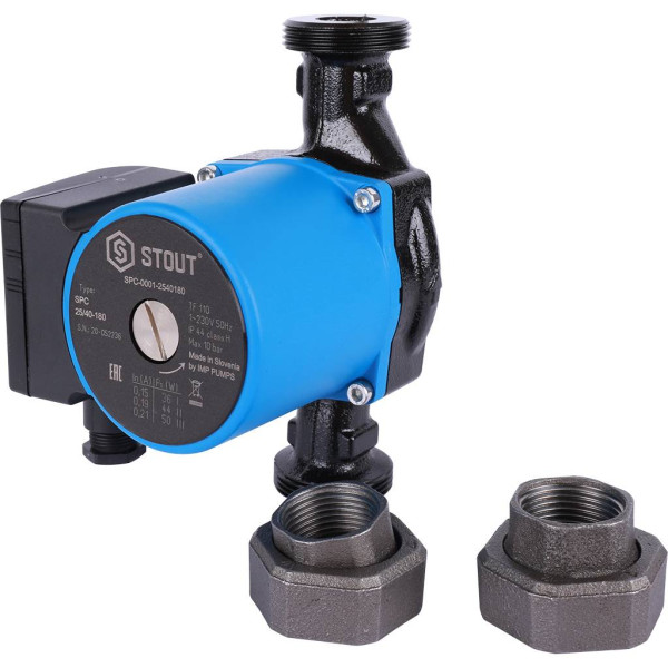 Насос циркуляционный Stout 25/40-180 (SPC-0010-2540180)