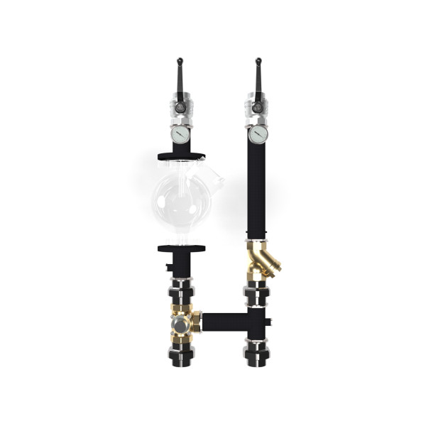 Насосная группа Gidruss NG-50C (2", поворотный смеситель KVs 40) (NG 50010 23) Насосная группа Gidruss NG-50C (2", поворотный смеситель KVs 40) (NG 50010 23)