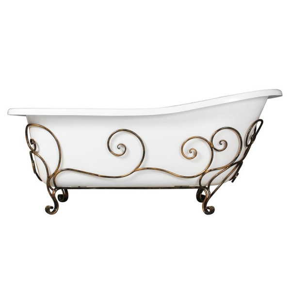 Ванна из литьевого мрамора Эстет Царская 170х73 Ванна из литьевого мрамора Эстет Царская 170х73