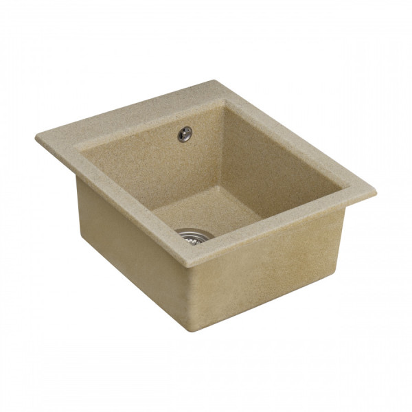 Мойка для кухни врезная Aquaton Линеа 434x517x228 песочный (1.A732.9.32L.W22.0)
