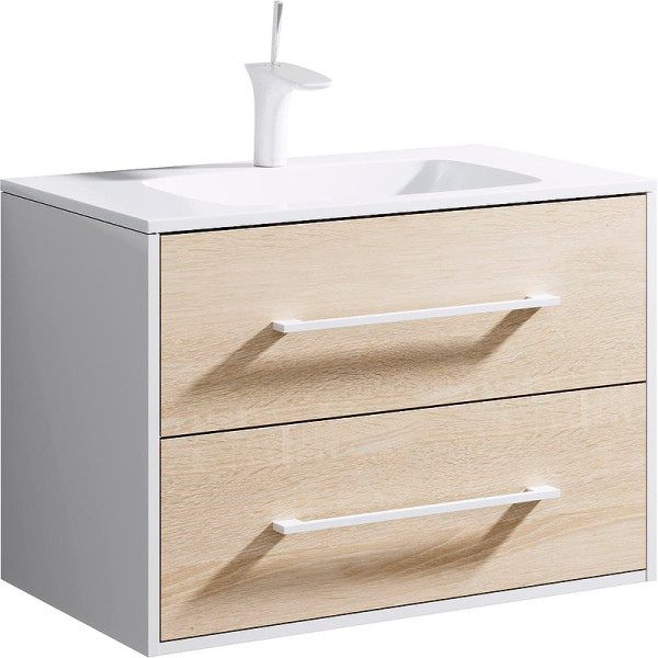 Тумба подвесная Aqwella Foster 750x454x525 дуб сонома (MAI0175)