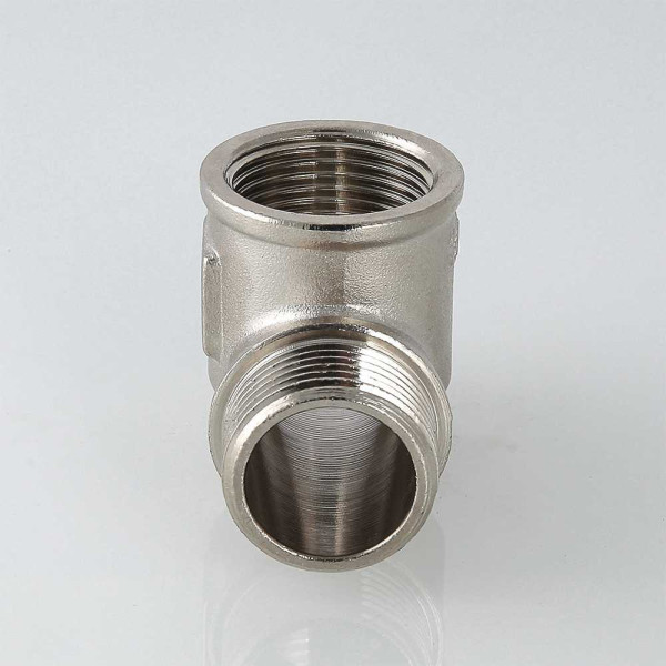 Тройник 1/2" НВВ Valtec (никель) (VTr.134.N.0004) Тройник 1/2" НВВ Valtec (никель) (VTr.134.N.0004)