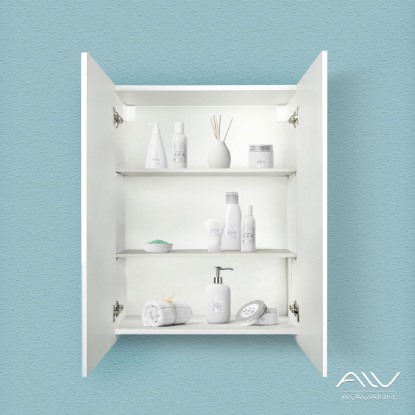 Шкаф подвесной Alavann Soft (белый) Шкаф подвесной Alavann Soft (белый)
