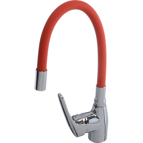 Смеситель для кухни Melodia Ostessa (MDV 40615Red)