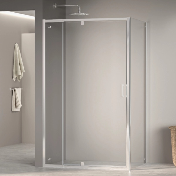 Душевой уголок RGW Passage PA-078 (PA-008 + Z-050-2) 100x100x195 стекло прозрачное, профиль хром (350807800-11)