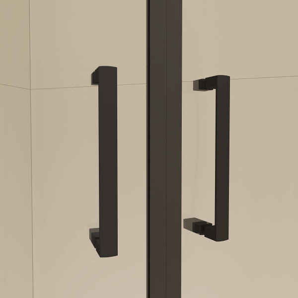 Душевой уголок RGW Classic 90x90 стекло прозрачное, профиль черный (72095599-14)