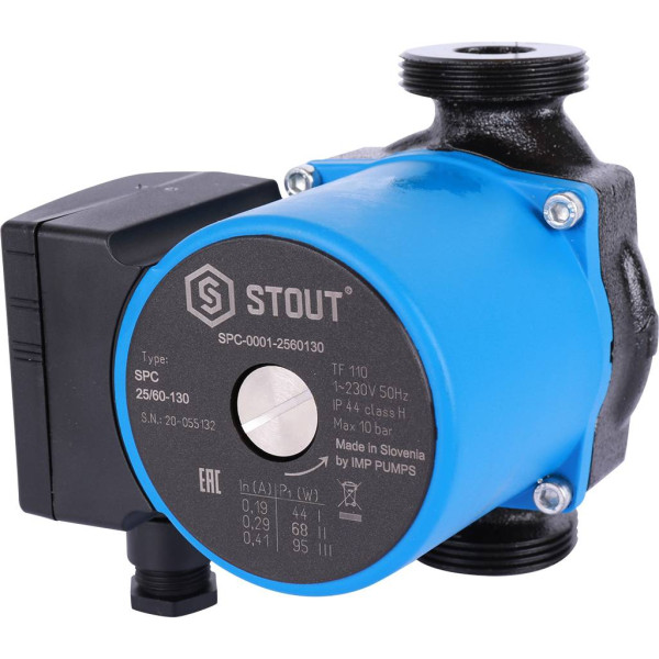 Насос циркуляционный Stout 25/60-130 (SPC-0010-2560130)