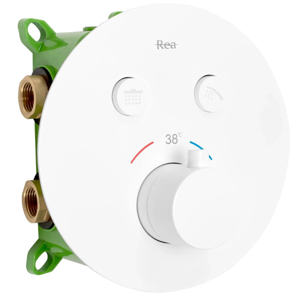 Душевая система термостатический Rea Miler + Box White (REA-P6614)