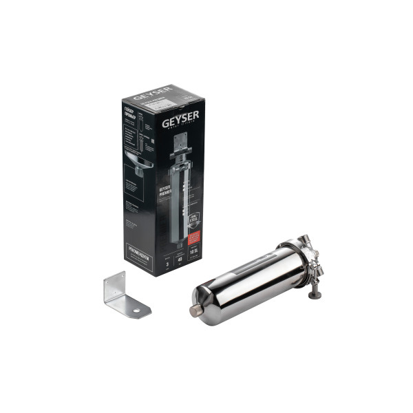 Фильтр колбовый Гейзер Премьер 3/4" 10SL со сливом (нержавеющая сталь, для холодной и горячей воды) (50753) Фильтр колбовый Гейзер Премьер 3/4" 10SL со сливом (нержавеющая сталь, для холодной и горячей воды) (50753)