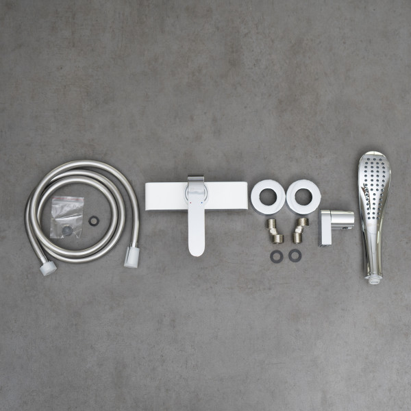 Смеситель для душа Lemark Melange белый (LM4933CW)