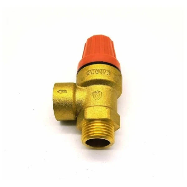 Клапан предохранительный 1/2"ВН 1,5 бар Vieir (красный) (VR33FMK-1.5)