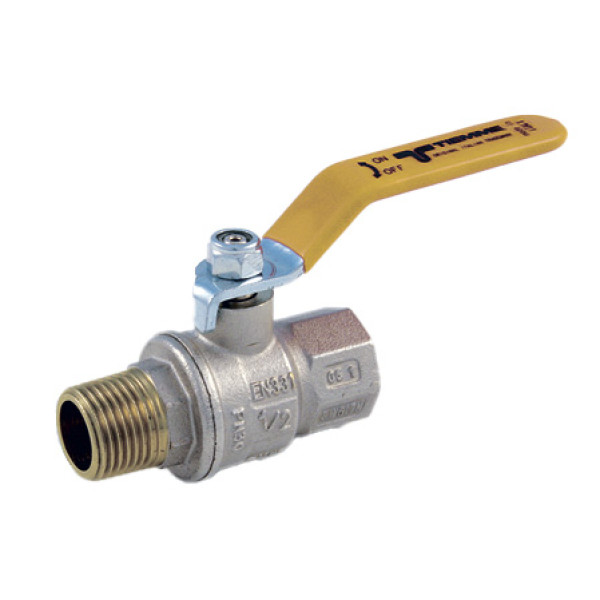 Кран газовый шаровый Tiemme 1/2" ВН шаровый (ручка) (2210012 / 2201G0704) Кран газовый шаровый Tiemme 1/2" ВН шаровый (ручка) (2210012 / 2201G0704)