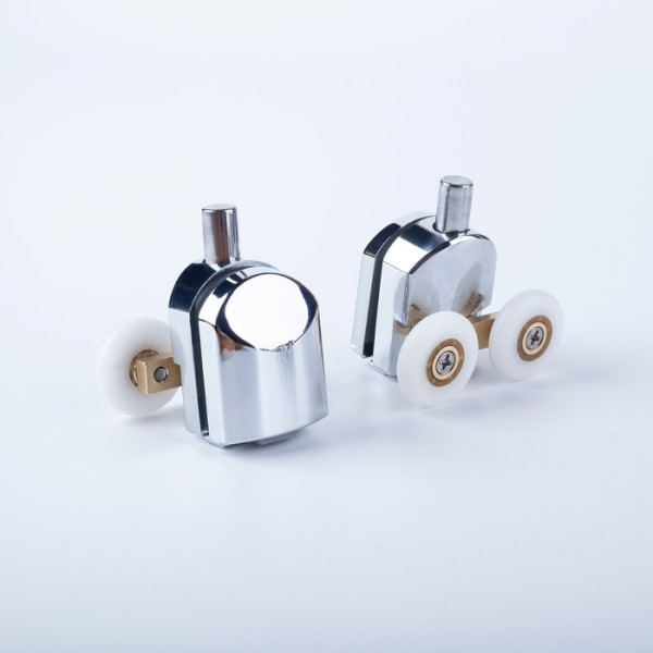 Ролики 2 верхних 2 нижних двойные D=23 мм хром стекло 4 мм Iddis (966D23C4DZ) Ролики 2 верхних 2 нижних двойные D=23 мм хром стекло 4 мм Iddis (966D23C4DZ)