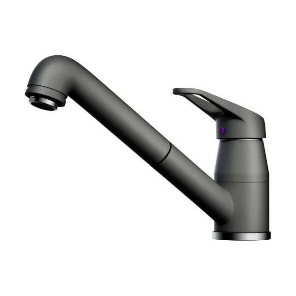 Смеситель для кухни Omoikiri Tateyama-S-PL платина, вытяжной излив (4994137) Смеситель для кухни Omoikiri Tateyama-S-PL платина, вытяжной излив (4994137)