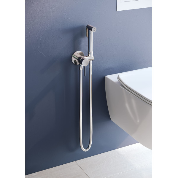 Смеситель с гигиеническим душем RGW Shower Panels хром (581408211-01) Смеситель с гигиеническим душем RGW Shower Panels хром (581408211-01)