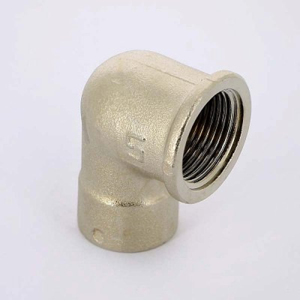 Угольник переходной 1/2"х3/4" ВВ Uni-Fitt (никель) 610N3200