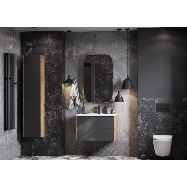 Тумба подвесная Aquaton Сохо 734x455x482 дуб веллингтон, черный софт (1.A258.1.01A.JA0.0) Тумба подвесная Aquaton Сохо 734x455x482 дуб веллингтон, черный софт (1.A258.1.01A.JA0.0)