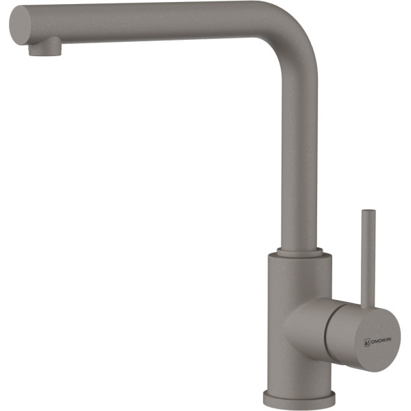 Смеситель для кухни Omoikiri Nakagawa-P-GR leningrad grey(4974318)