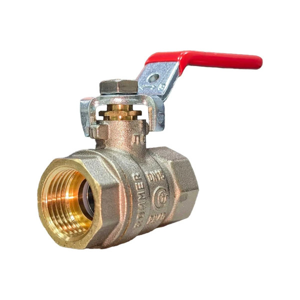 Кран 1/2" ВВ шаровый Rommer (ГОСТ, красная ручка) RBV-0001-2110315 Кран 1/2" ВВ шаровый Rommer (ГОСТ, красная ручка) RBV-0001-2110315