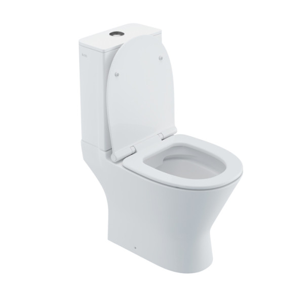 Унитаз-компакт Iddis Edifice Rimless 665x350x820 безободковый, сиденье дюропласт (EDIRDSEi24)