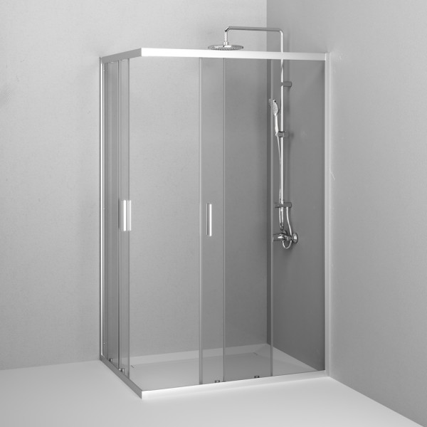 Душевой уголок AM.PM Gem 120x90x195 стекло прозрачное, профиль хром матовый (W90G-403-120290-MT)