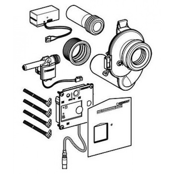 Клавиша смыва для писсуара Geberit HyTronic скрытого распознавания 116.010.00.1