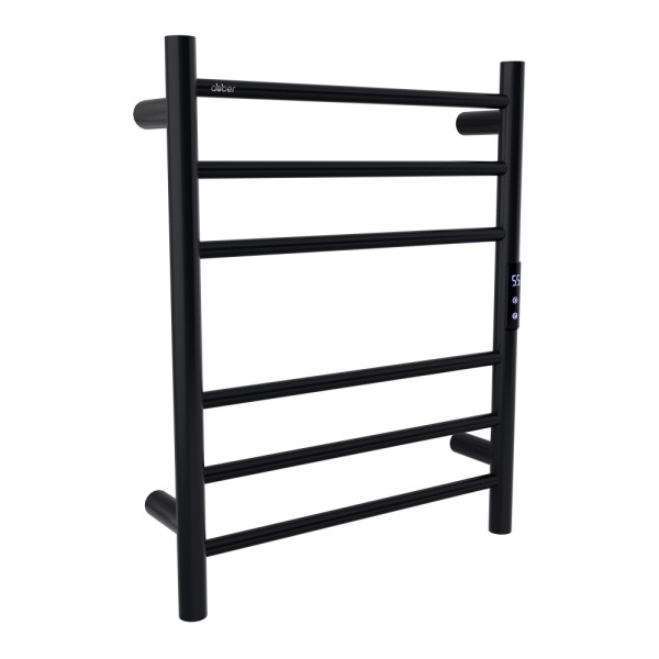 Полотенцесушитель электрический Abber Standard 500x630 черный матовый (AH4606MB) Полотенцесушитель электрический Abber Standard 500x630 черный матовый (AH4606MB)