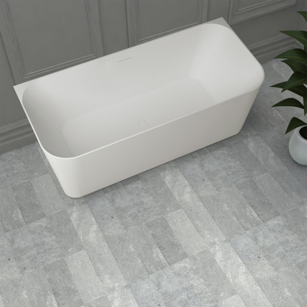 Ванна из искусственного камня Abber Stein 170x75 белая матовая (AS9617) Ванна из искусственного камня Abber Stein 170x75 белая матовая (AS9617)