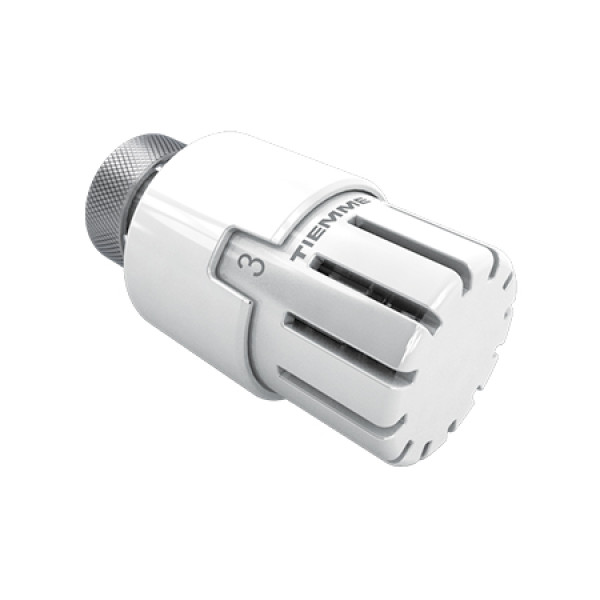 Головка термостатическая "Tiemme" М30х1,5 (белая) (9550025) Головка термостатическая "Tiemme" М30х1,5 (белая) (9550025)