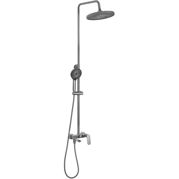 Душевая система с изливом Rea Marco Titanium (REA-P5600)