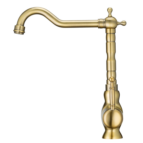 Смеситель для кухни Swedbe Selene бронза (7143)